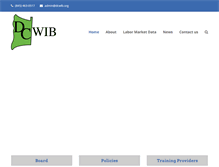 Tablet Screenshot of dcwib.org